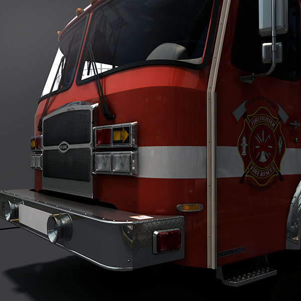 E-ONE Fire Engine